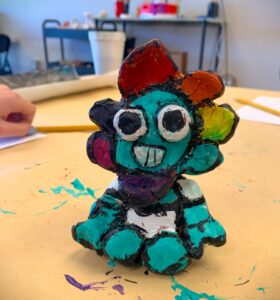 Clay & Acrylic Paint