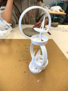 Styrofoam Cup & Hot Glue